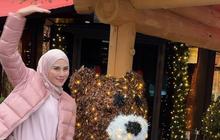 Stunning! Potret Syahnaz Sadiqah Liburan Bareng Amy Qanita ke Paris, Selalu Tampil Berkelas dan Elegan Abis