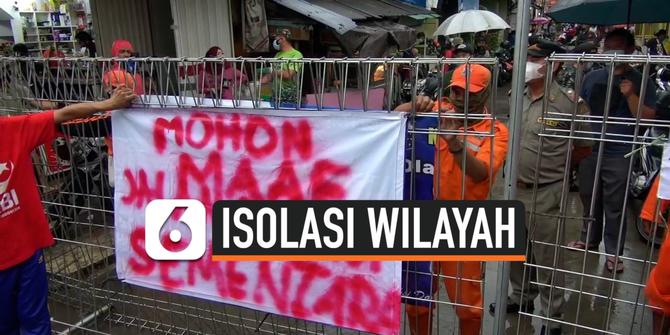 VIDEO: Takut Tertular Corona, Warga Palmerah Isolasi Wilayah