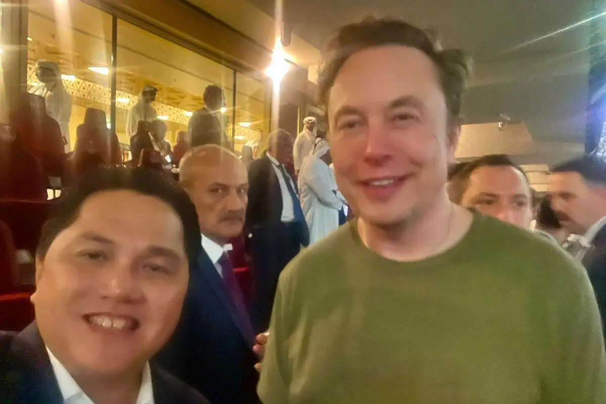 Tangkapan layar instagram Menteri BUMN Erick Thohir @erickthohir.