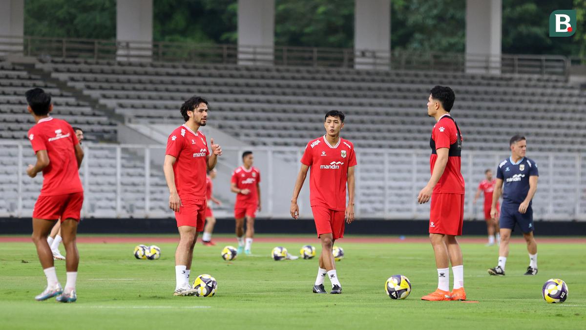 Foto: Skuad Lengkap, Timnas Indonesia Jalani Persiapan Terakhir Jelang FIFA Series 2026 Melawan St Kitts and Nevis