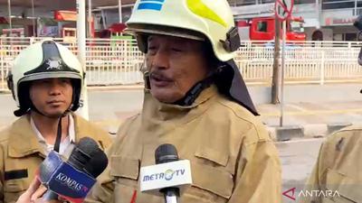 Kebakaran Gedung Bapenda DKI Masih Tahap Pendinginan, Puslabfor Selidiki Penyebab