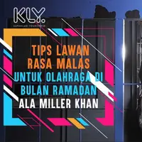 Olahraga Miller Khan saat berpuasa di Bulan Ramadan.