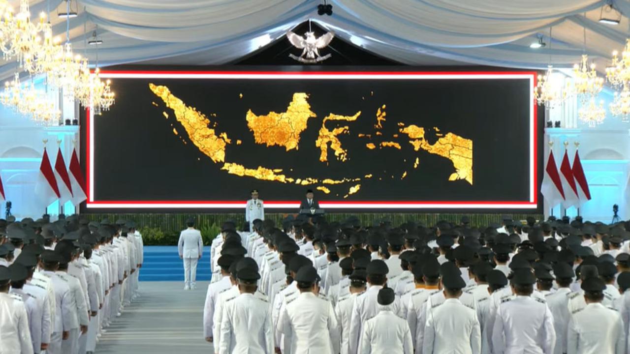 Dilantik Prabowo, Khofifah-Emil Dardak Resmi Jabat Gubernur dan Wagub Jawa Timur