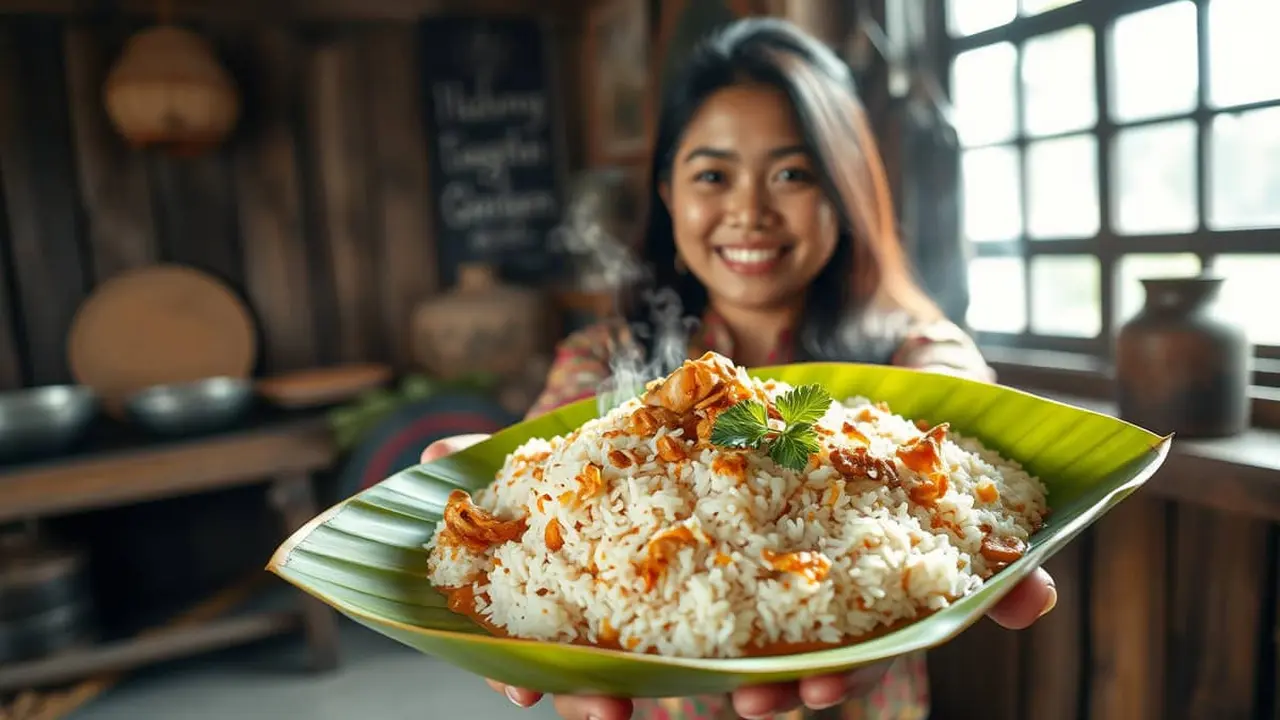 cara buat nasi liwet