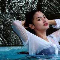 Model cantik, Vitalia Sheysa, doyan unggah foto selfienya di media sosial.