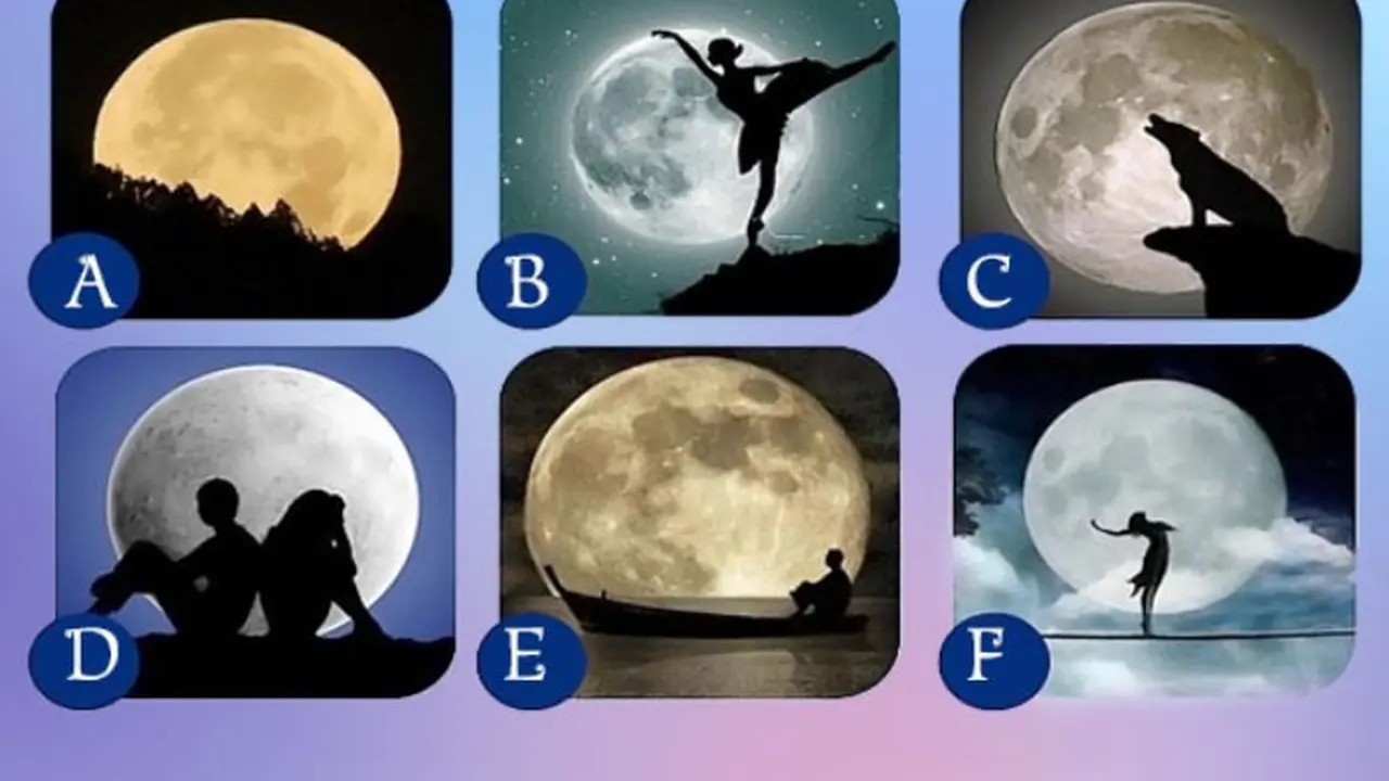 Pilih gambar bulan, akan tentukan karakter anda (Boldsky)