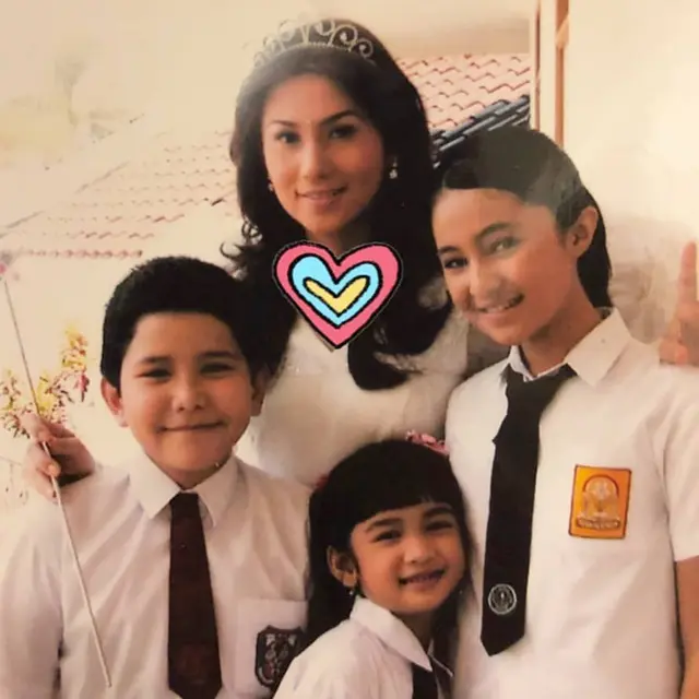 6 Potret lawas Marshanda di Sinetron Bidadari, Usia Belia Sudah Jadi Idola