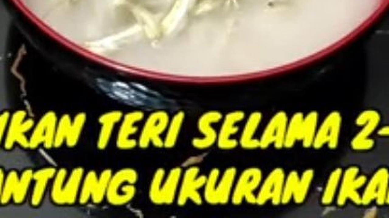 Rendam dengan Air Cucian Beras