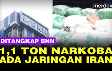 VIDEO: BNN Musnahkan 1,1 Ton Narkoba, Ada dari Jaringan Internasional