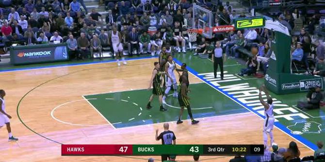 VIDEO : GAME RECAP NBA 2017-2018, Bucks 97 vs Hawks 92