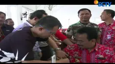 Dalam pengobatan ini, Yayasan Pundi Amal Peduli Kasih bekerjasama dengan Persatuan Wartawan Indonesia sekaligus dalam rangka memperingati Hari Pers Nasional yang ke-72.