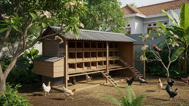 9 Posisi Kandang Ayam yang Membuat Ayam Cepat Bertelur, Produktivitas Maksimal