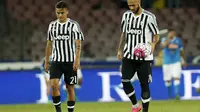 Juventus terancam gagal pertahankan gelar Scudetto jika takluk dari Inter Milan di Derby d'Italia (REUTERS/Ciro De Luca)