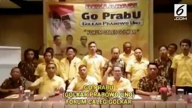 Majelis Etik Golkar akan memanggil sejumlah caleg Partai Golkar yang menginisiasi Go PrabU, Golkar Prabowo-Uno, keputusan itu diambil lantaran menyimpang dari keputusan partai.