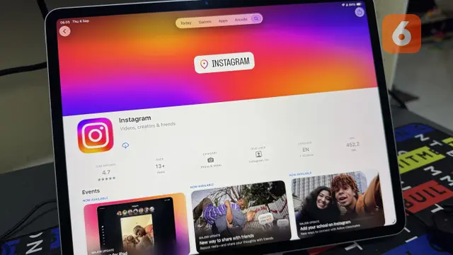 Instagram versi iPad