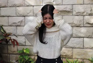 Tertekan./Copyright Fimela - Adhib Mujaddid