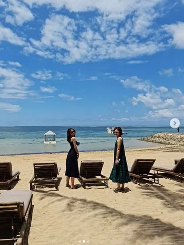 6 Momen Zoe Abbas Jackson Liburan di Bali, Nikmati Waktu Bareng Keluarga