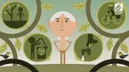 Google doodle menghadirkan sosok Jane Goodall untuk memperingati Hari Bumi 2018