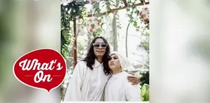 Aming dan istrinya, Evelyn Nada Anjani kompak memposting video di area wisata Yogyakarta saat mereka masih pacaran.