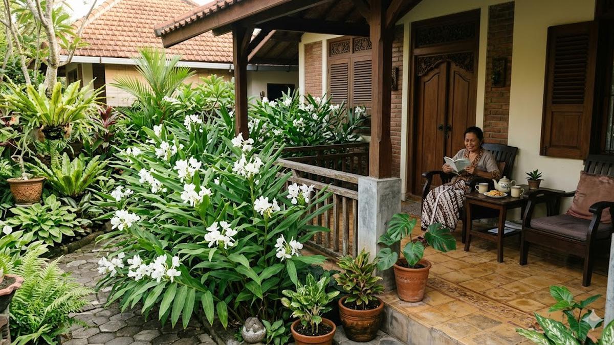5 Tanaman Rimpang dengan Bunga Cantik untuk Teras, Pilihan Terbaik untuk Hunian