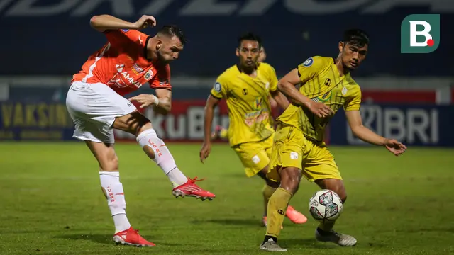 Foto: Akhiri Laga Seri Dua BRI Liga 1, Persija Jakarta Harus Puas Berada di Papan Tengah Klasemen
