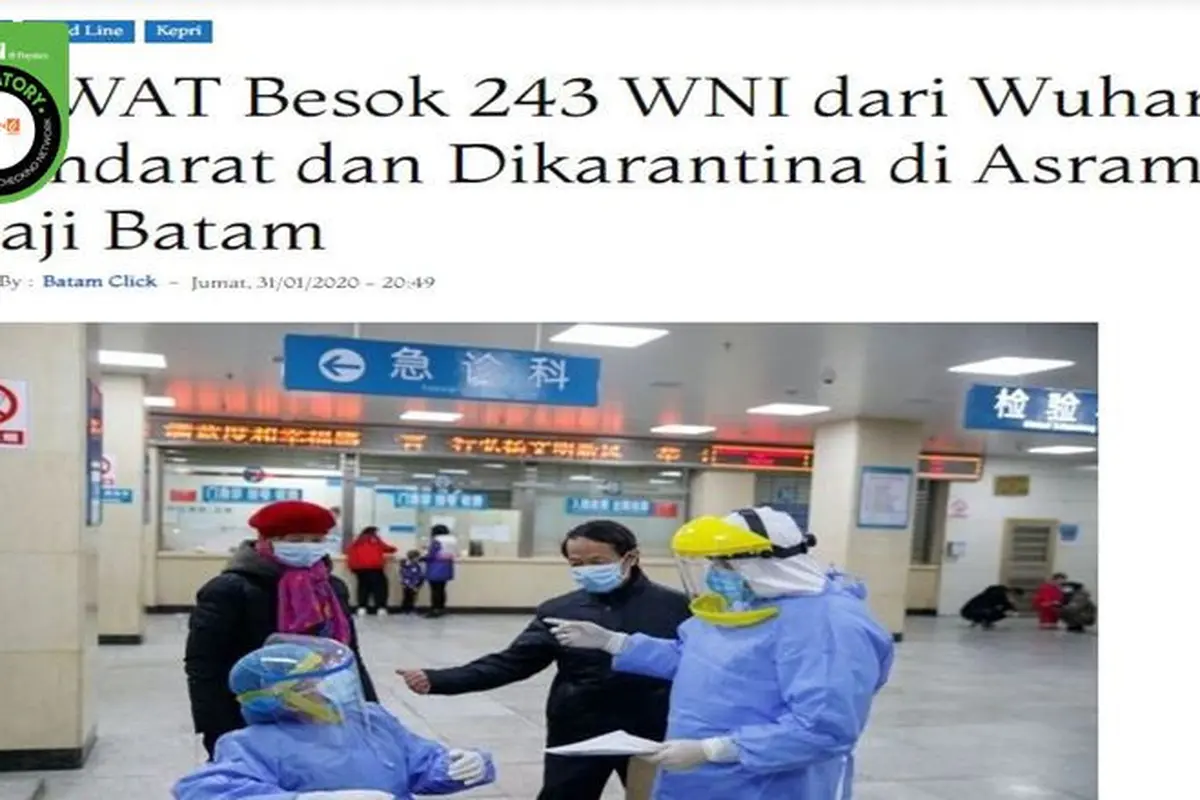 Berita Tentang Virus Corona