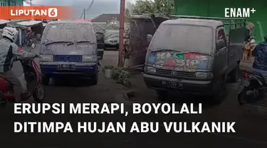 Gunung Merapi erupsi pada Minggu (21/1/2024) lalu jadi viral di media sosial. Erupsi ini menyebabkan hujan abu vulkanik di sekitar Pasar Sayur Cepogo, Boyolali