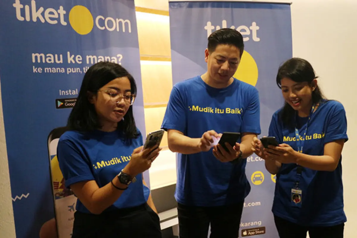 Pemesanan Tiket mudik 2018 di tiket.com Meningkat Lebih dari 200 Persen