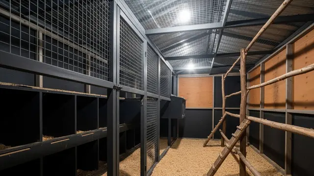 Desain Umbaran Ayam di Samping Rumah Tanpa Mengganggu Tetangga