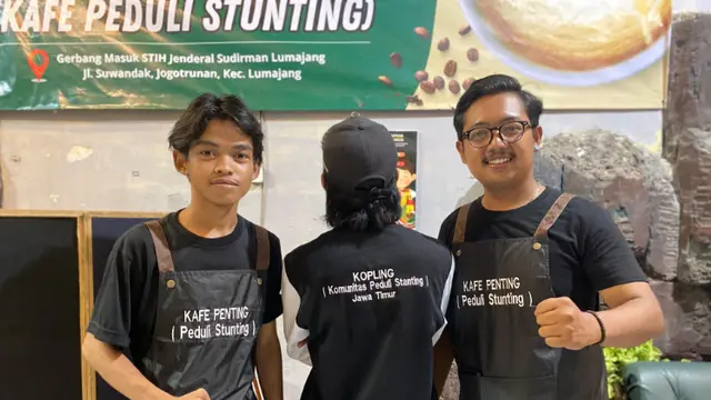 Kafe Peduli Stunting, Inovasi Remaja di Jawa Timur untuk Nongki Sambil Berbagi Informasi. Foto: BKKBN Jatim.
