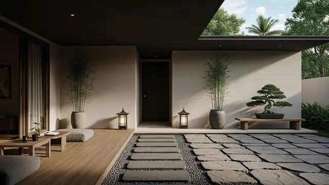 Ide Teras Rumah Hook yang Teduh