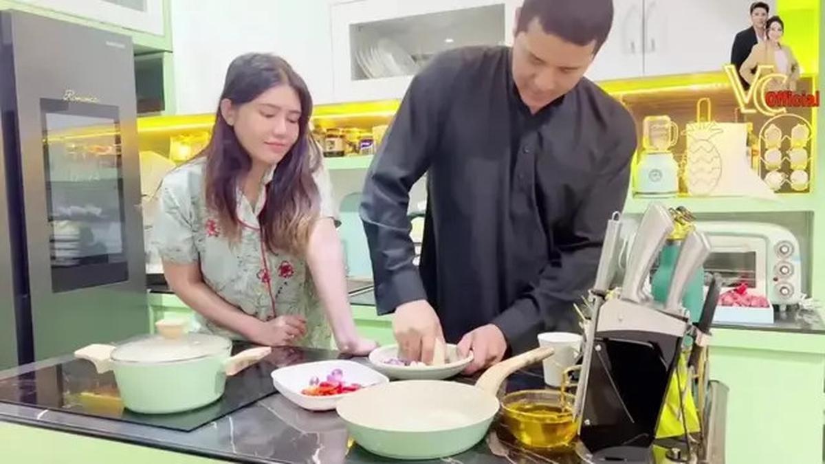 Potret Dapur Estetik di Rumah Mewah Via Vallen, Modelnya Simple dan Enak Dipandang