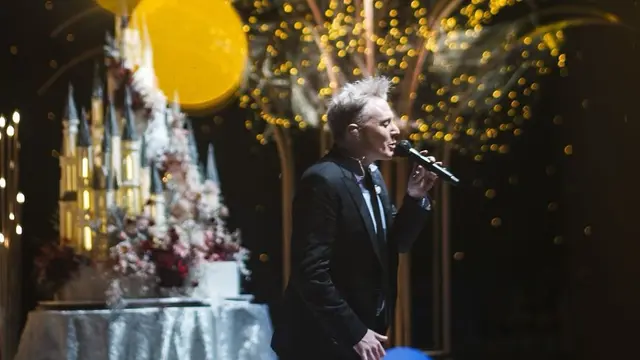 Clay Aiken American Idol nyanyi di pesta pernikahan desainer Indonesia (Foto: Instagram/@cynthiatan__)