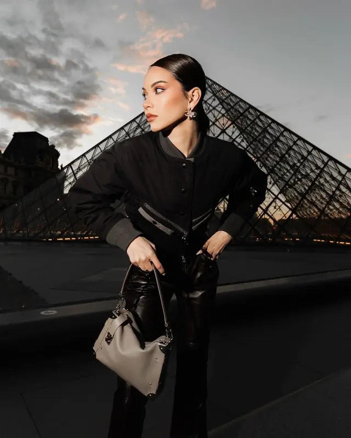 4 Gaya Elegan Alyssa Daguise di Paris Fashion Week 2024, Satu Acara dengan Lisa BLACKPINK