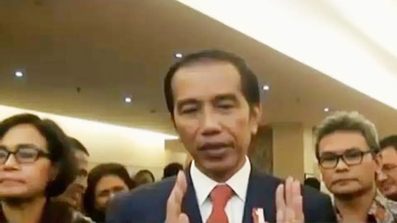 Jokowi di Makassar
