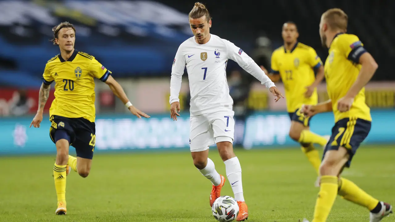 Gol Tunggal Kylian Mbappe Bawa Prancis Taklukkan Swedia di UEFA Nations League