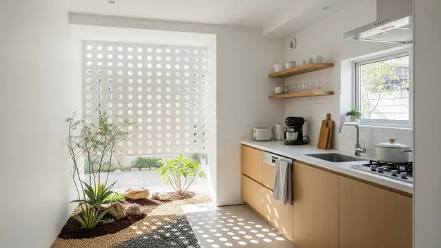 Inspirasi Dapur Mungil di Pojok Rumah yang Tetap Nyaman untuk Memasak/Gemini AI
