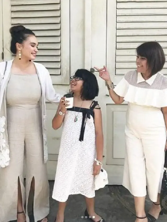 [Bintang] Selain Firrina Sinatrya, Feby Febiola Juga Tampil Minimalis Elegan di Pernikahan Petra Sihombing