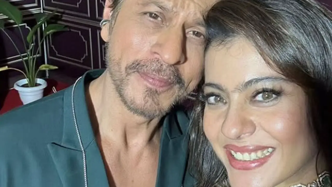 Shah Rukh Khan - Kajol. (Instagram/ kajol)
