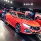 PT Honda Prospect Motor (HPM) menepati janjinya dengan memperkenalkan Honda Civic Hatchback Turbo di Jakarta, Jumat (9/6/2017).(Rio Apinino)