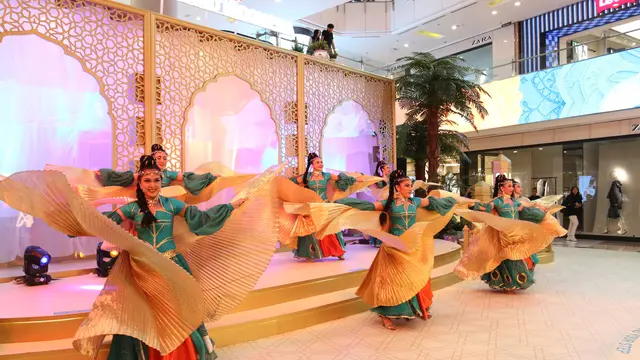Instalasi Seni Radiant Ramadan