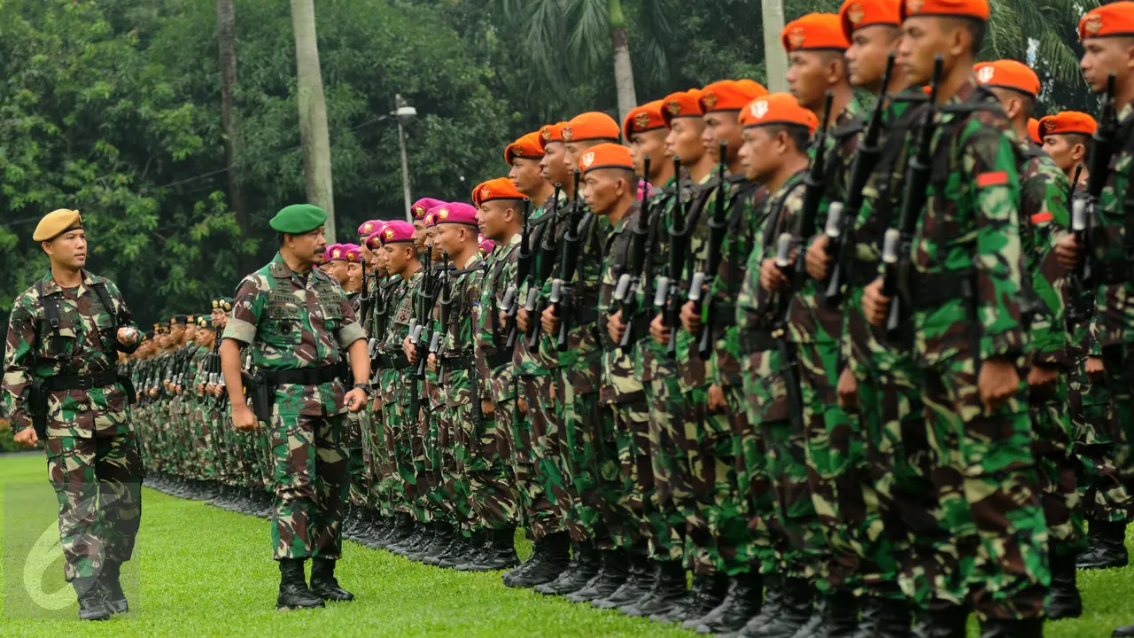 20160225-TNI Gelar Apel Kesiapan Pengamanan KTT Luar Biasa OKI ke-3-Jakarta
