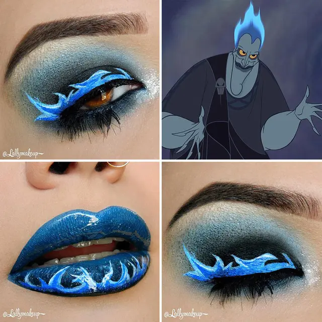 7 Potret Makeup Bibir dan Mata yang Terinspirasi Karakter Disney