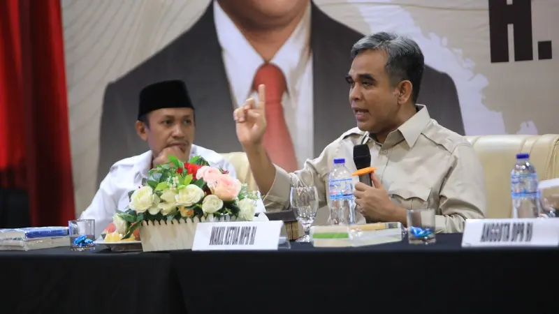 Sekretaris Jenderal Gerindra yang juga Wakil Ketua MPR Ahmad Muzani