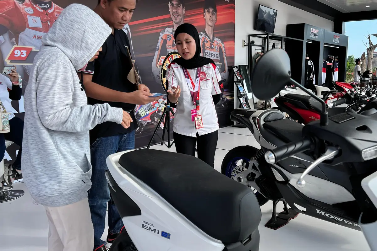Motor Listrik Honda Curi Perhatian di MotoGP Mandalika 2024