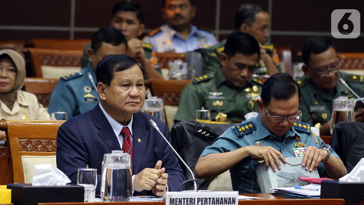 Prabowo Rapat Perdana DPR