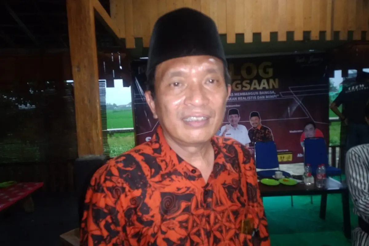 Wakil Bupati Bojonegoro, Budi Irawanto ketika diwawancarai awak media. (Liputan6.com/Ahmad Adirin)