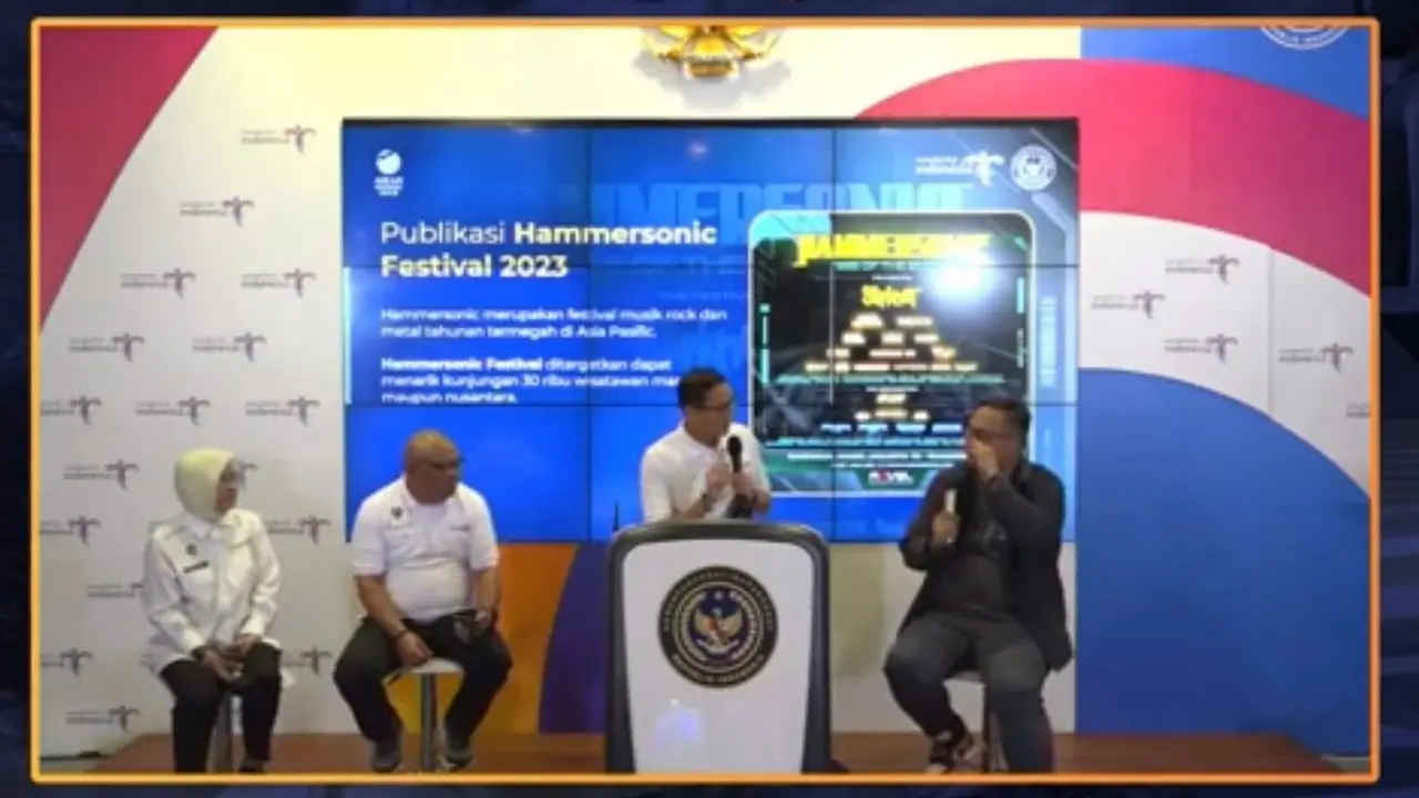 Event Hammersonic 2023 ditargetkan meraup 30 ribu wisatawan mancanegara dan dalam negeri The Weekly Brief with Sandi Uno