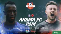 Saksikan Exclusive Live Streaming Arema vs PSM Makassar di Vidio Premier