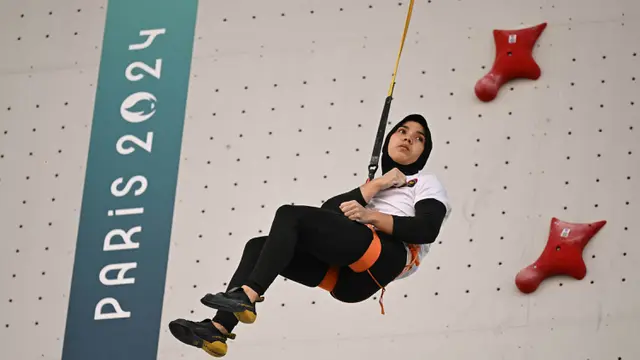 Melihat Perjuangan Rajiah Sallsabillah di Panjat Tebing Olimpiade Paris 2024